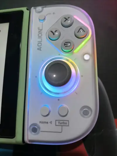 Controlador inalámbrico Aolion para Nintendo Switch con luces LED - miniatura 1
