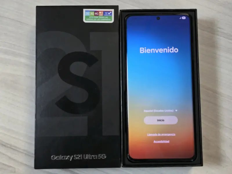 Samsung Galaxy S21 Ultra 5G 128GB Negro - 1