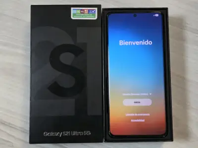Samsung Galaxy S21 Ultra 5G 128GB Negro - miniatura 1