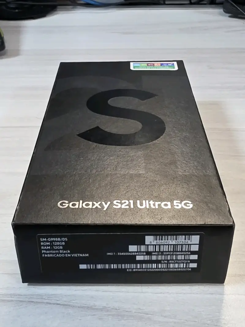 Samsung Galaxy S21 Ultra 5G 128GB Negro - 2