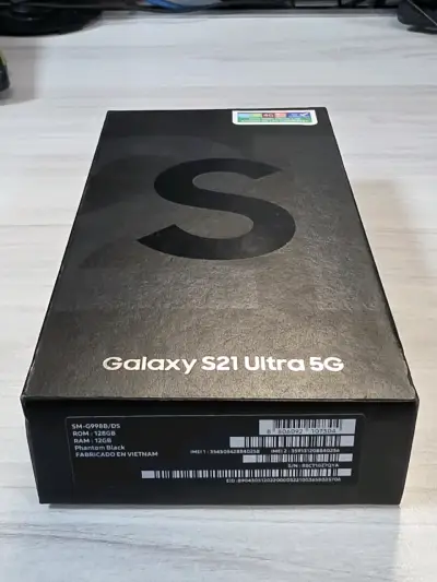 Samsung Galaxy S21 Ultra 5G 128GB Negro - miniatura 2