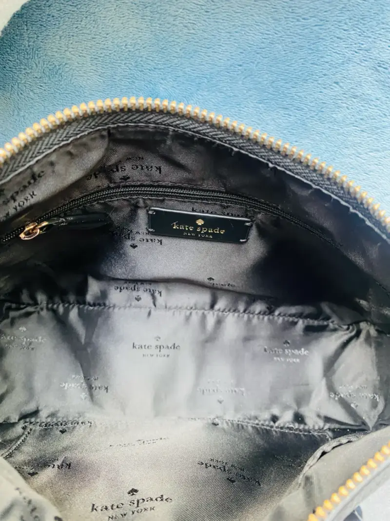 Cartera negra con correa ajustable Kate Spade - 3