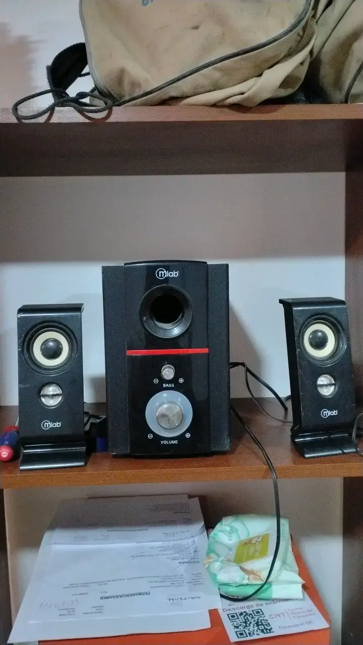 Sistema de Parlantes Mlab con Subwoofer - 1