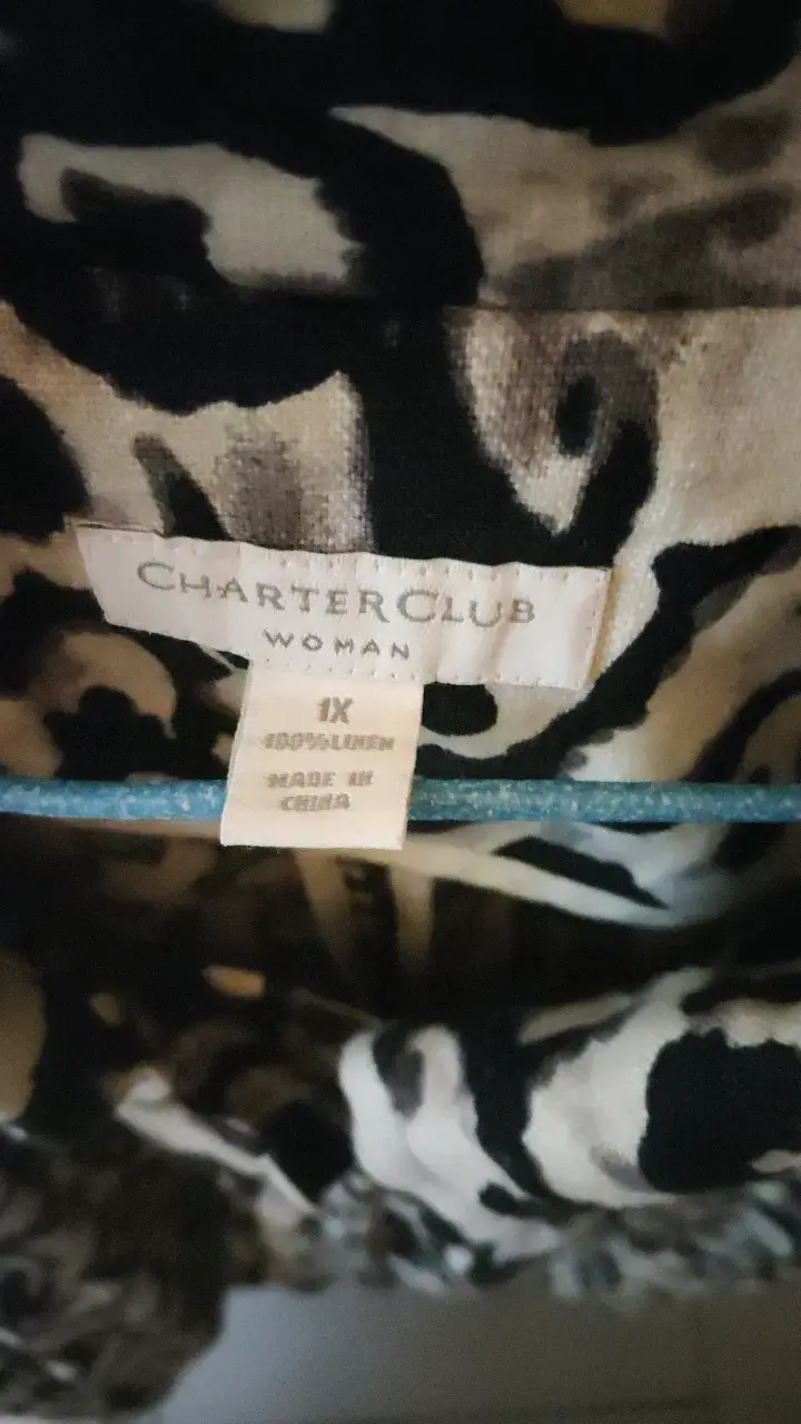 Blusa estampada de mujer Charter Club - 2