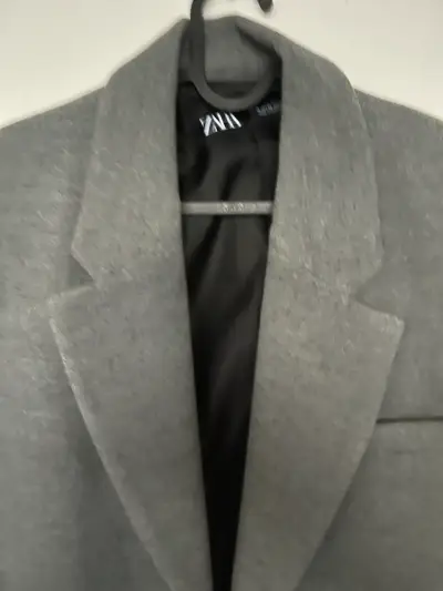 Blazer gris mujer Zara en buen estado - miniatura 5