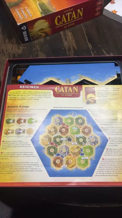 Juego de mesa Catan El Juego completo - miniatura 2