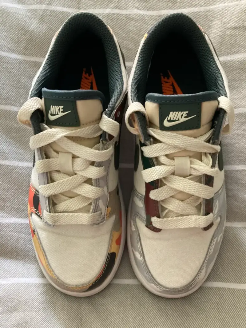 Zapatillas Nike Dunk Low camufladas para Niño - 1
