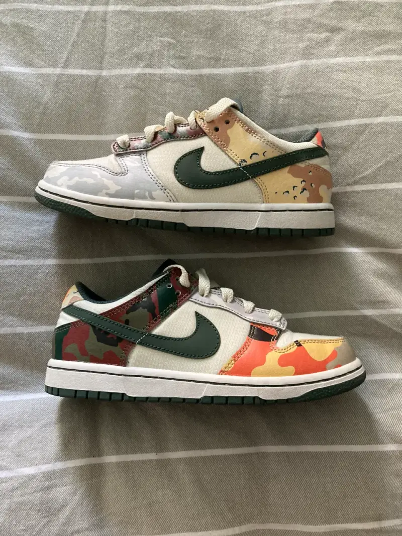 Zapatillas Nike Dunk Low camufladas para Niño - 2