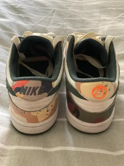 Zapatillas Nike Dunk Low camufladas para Niño - miniatura 4