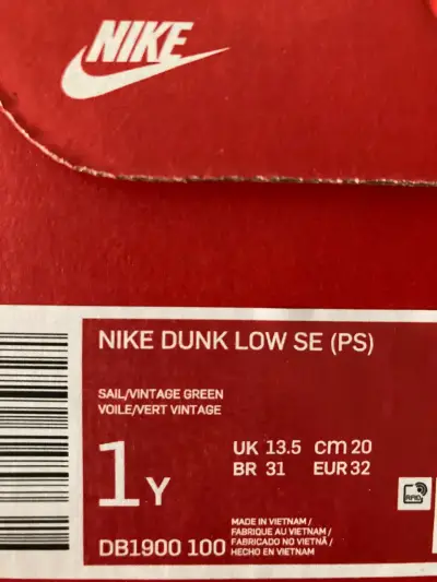 Zapatillas Nike Dunk Low camufladas para Niño - miniatura 5