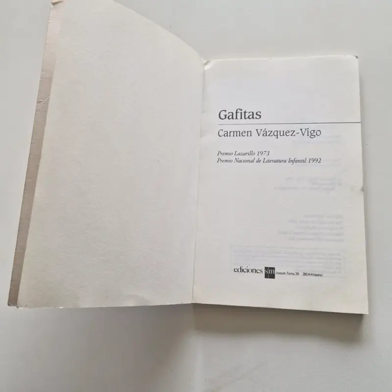 Libro infantil 'Gafitas' de Carmen Vázquez-Vigo - 4