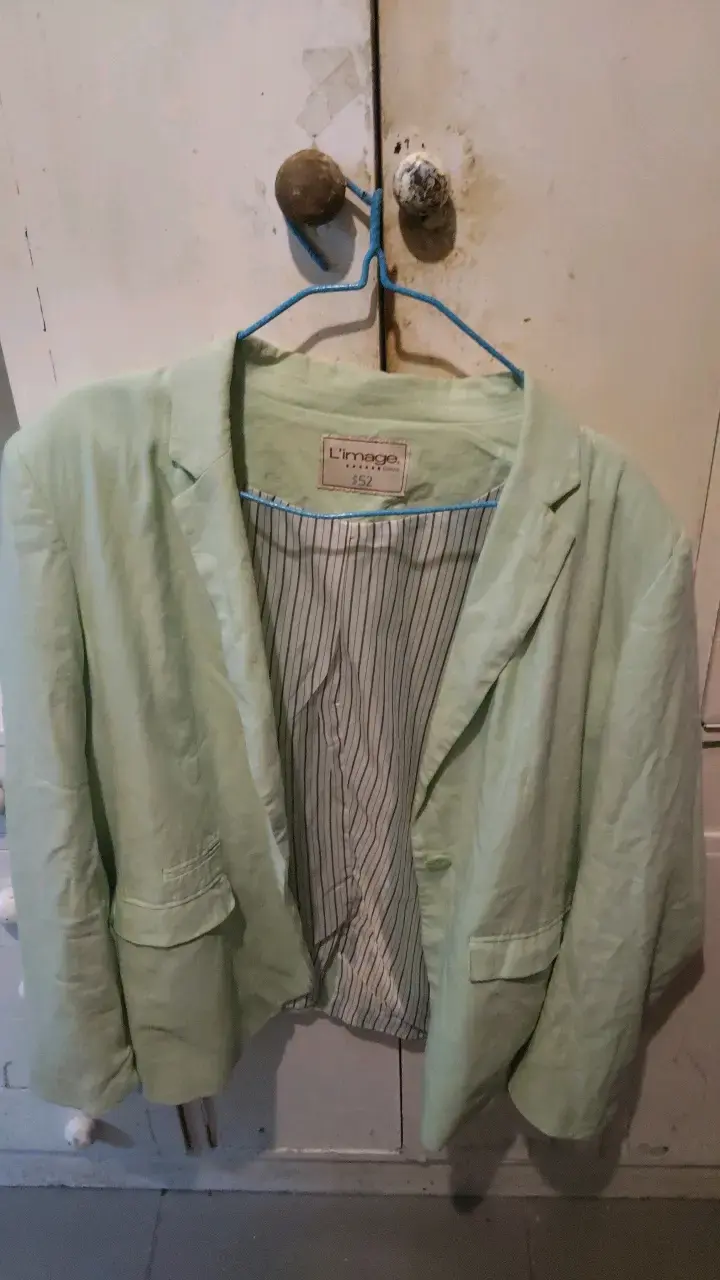 Blazer verde claro L'image talla 52