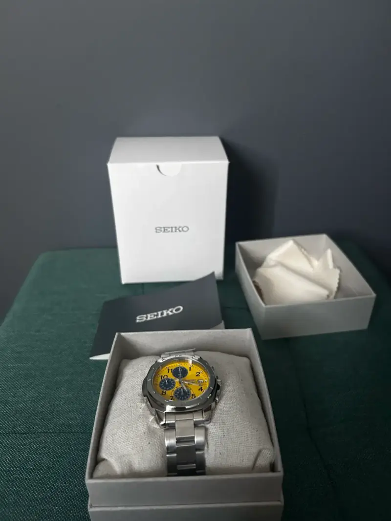 Reloj Seiko Chronograph SND409P1 Quartz Acero - 1
