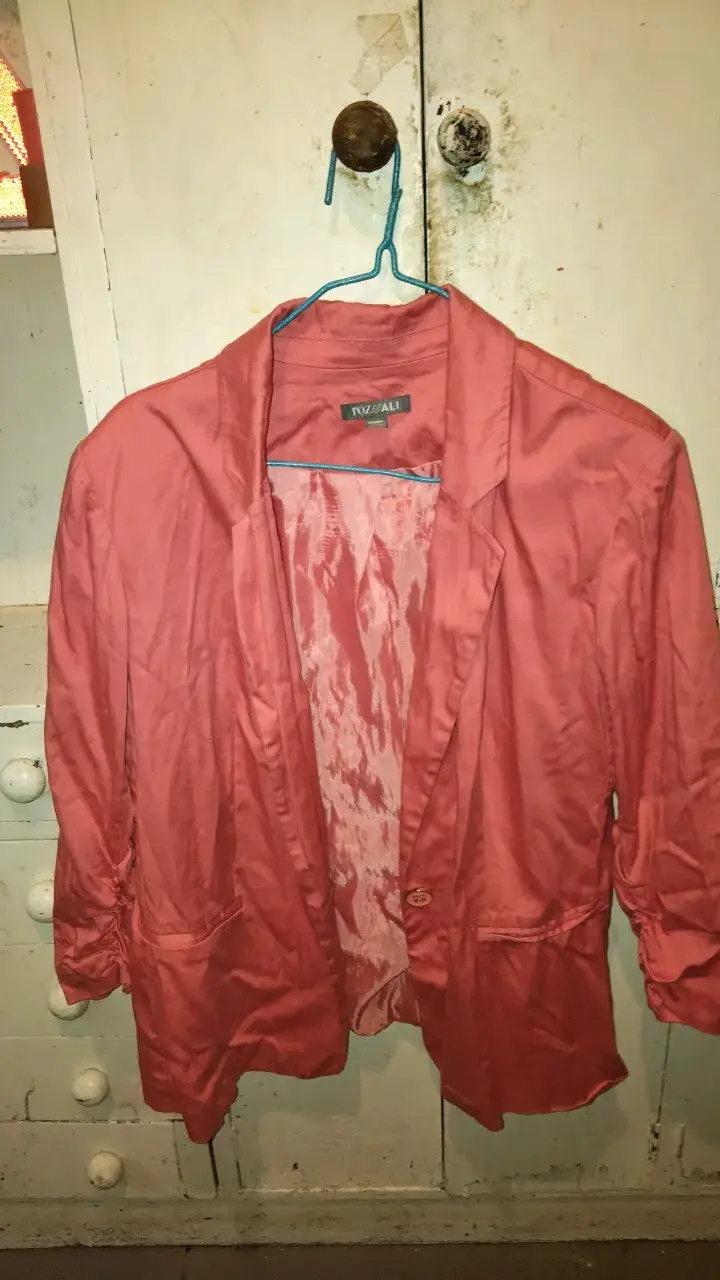 Blazer rojo mujer Talla 1X Roz & Ali