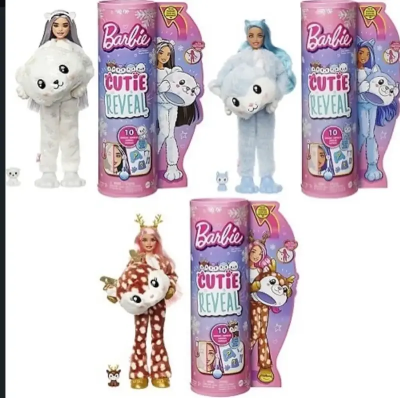 Muñecas Barbie Cutie Reveal con Disfraz de Animal - 2