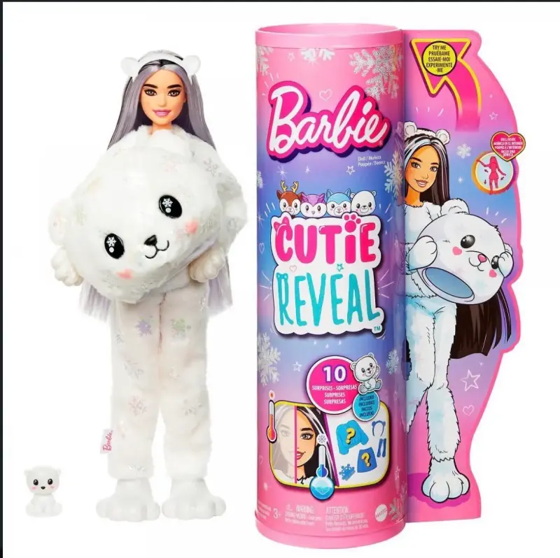 Muñecas Barbie Cutie Reveal con Disfraz de Animal - 4