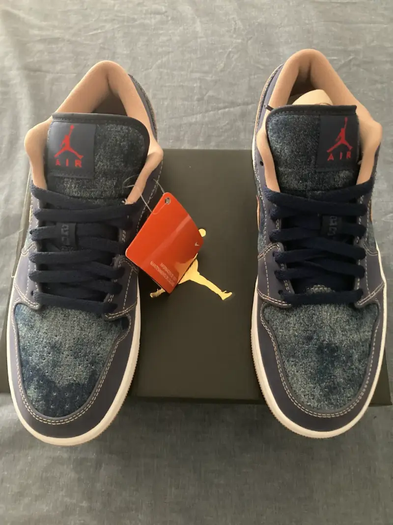 Zapatillas Air Jordan 1 Low SE Midnight Navy - 4