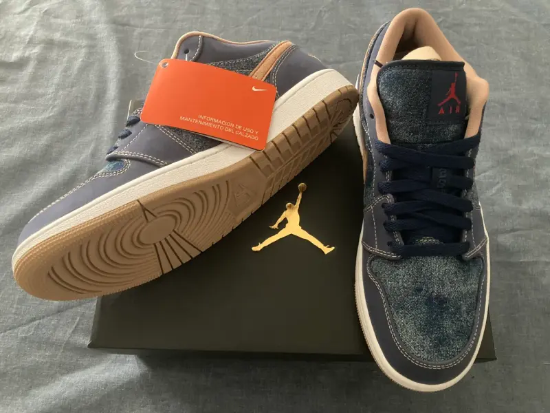Zapatillas Air Jordan 1 Low SE Midnight Navy - 5