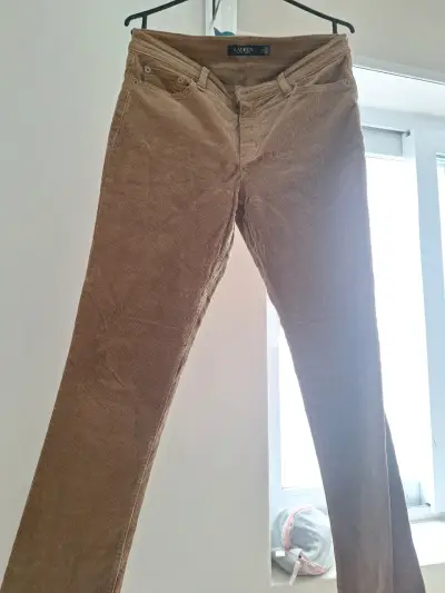 Pantalones de pana marrón Lauren Ralph Lauren - miniatura 1