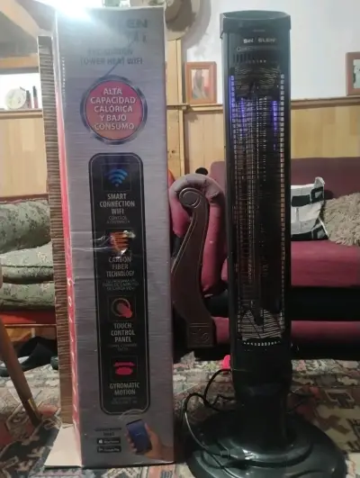 Calefactor de Torre Sinelén con WiFi y Control Táctil - miniatura 1