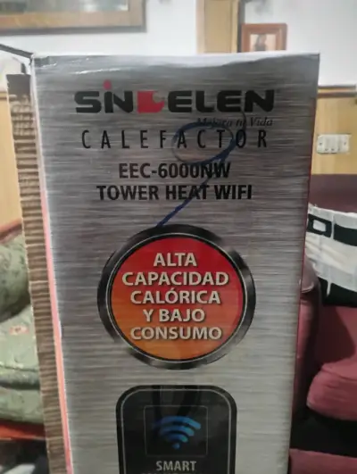 Calefactor de Torre Sinelén con WiFi y Control Táctil - miniatura 2