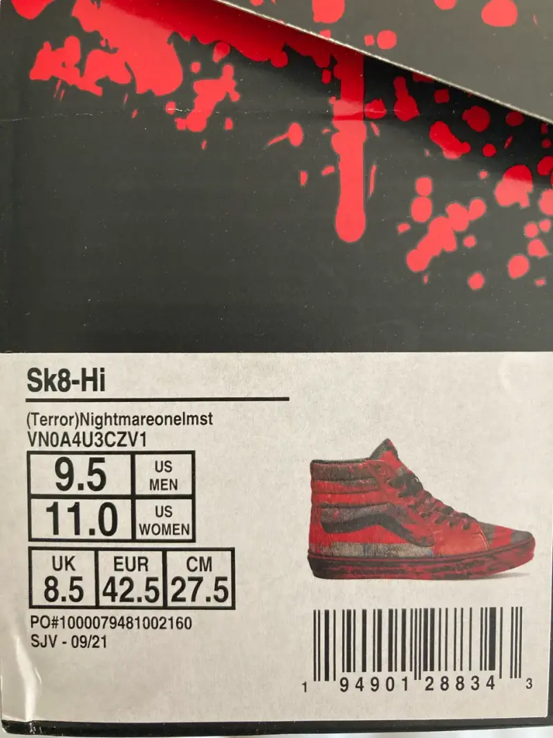 Zapatillas Vans Sk8-Hi House of Terror "Freddy" - 2