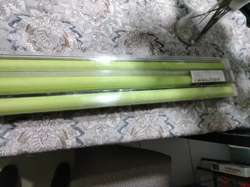 Cortina enrollable malla solar verde 90x180 cm - 3