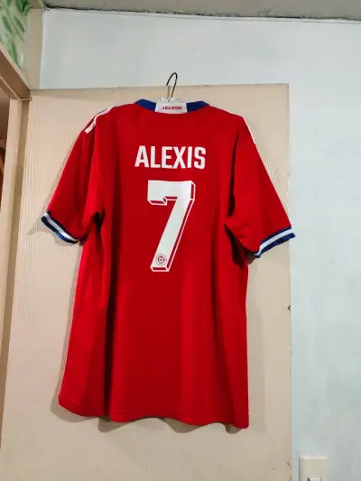 Camiseta Roja de la Selección Chilena Número 7 - miniatura 2
