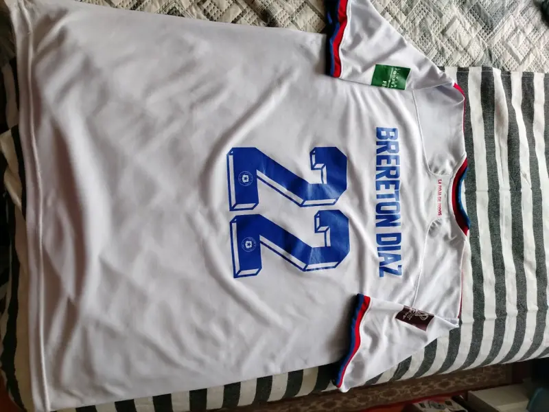 Camiseta Selección Chile Adidas Número 22 - 2