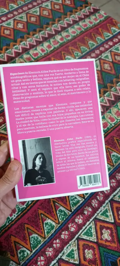 Libro 'Especimen' de Eleonora Aldea Pardo - miniatura 3