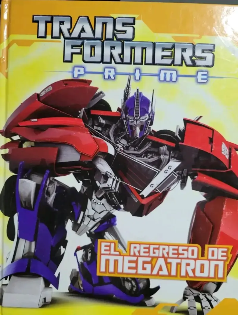 Libro serie: Transformers Prime - 3