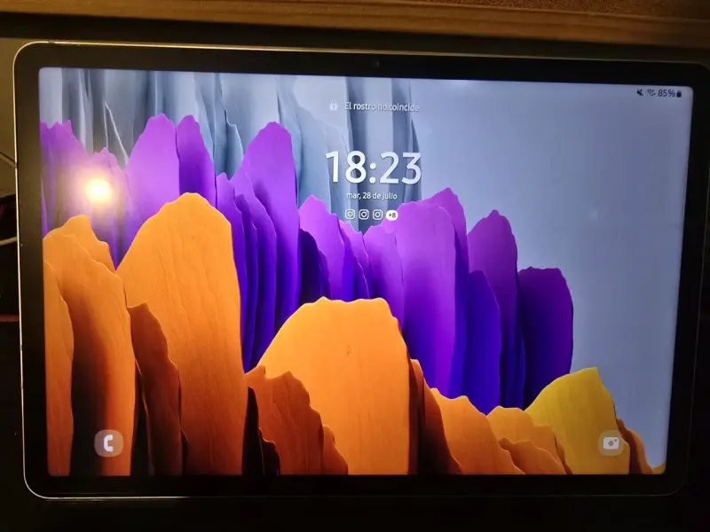 Tablet Samsung Galaxy Tab S7 128gb con teclado - 2