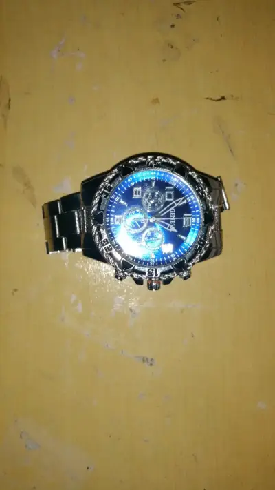 Reloj de Pulsera Geneva Azul Metálico - miniatura 2