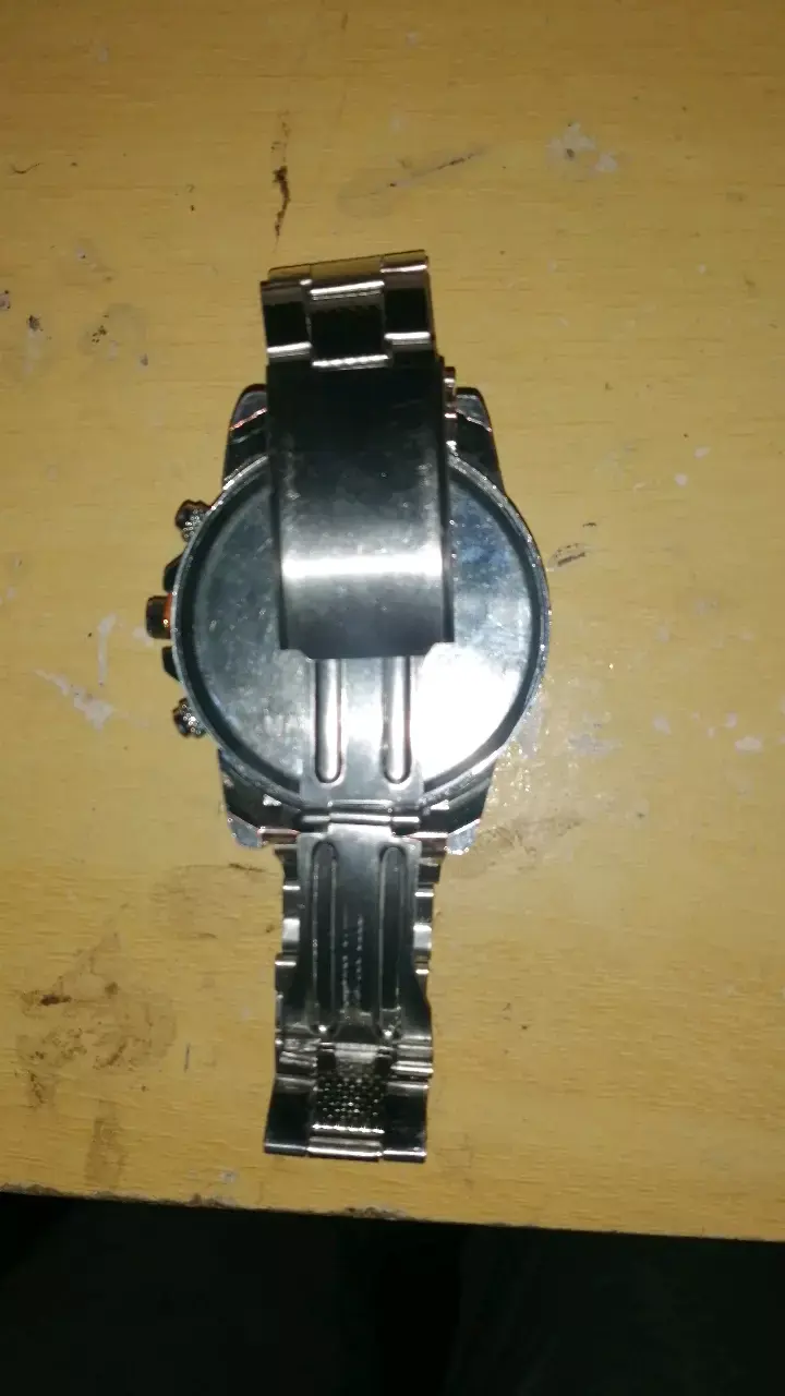 Reloj de Pulsera Geneva Azul Metálico - 4