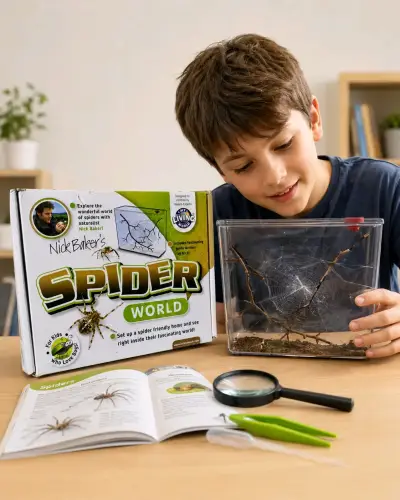 Kit Educativo Nick Baker's Spider World para Niños - miniatura 3