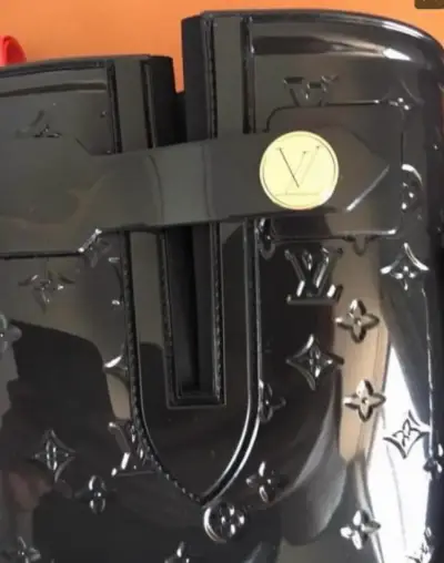 Botas de lluvia negras Louis Vuitton - miniatura 5