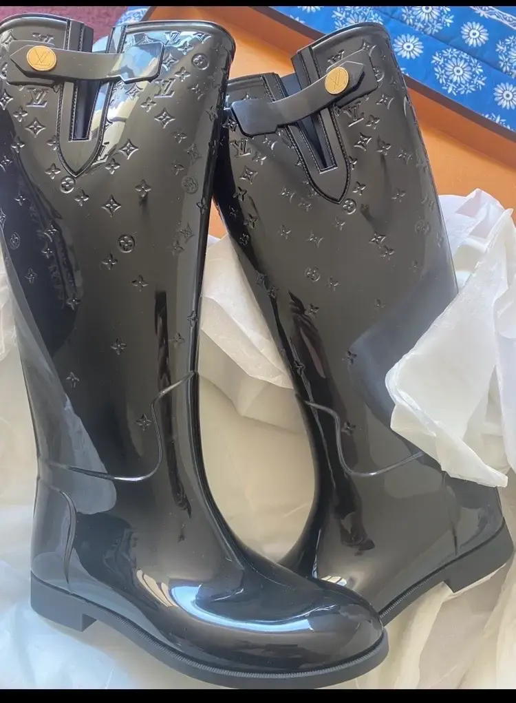 Botas de lluvia negras Louis Vuitton - 6