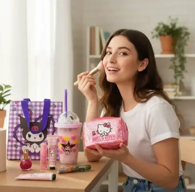 Set de Cosméticos Hello Kitty para Adolescentes - miniatura 3