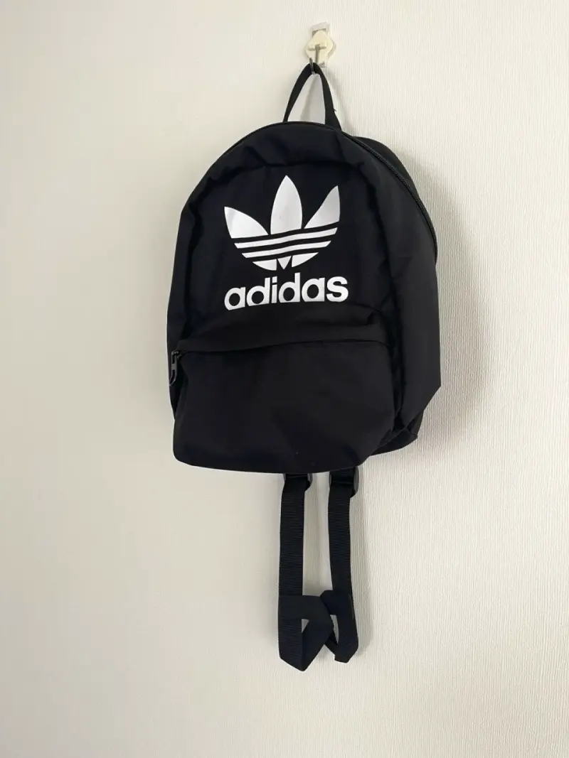 Mini Mochila negra Adidas original - 3