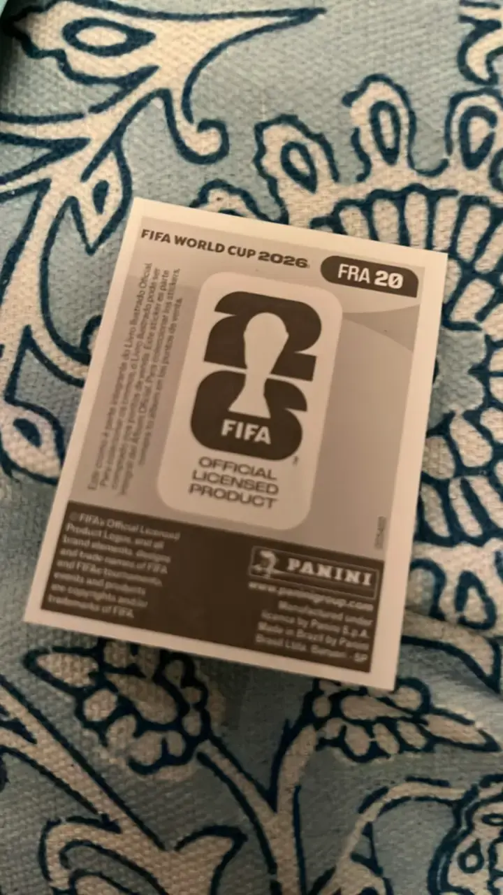 Lámina de colección MUNDIAL Kylian Mbappé Panini - 2