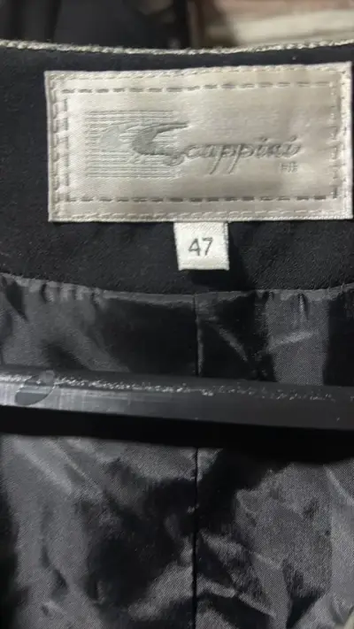 Chaleco negro elegante Scappino para hombre - miniatura 2