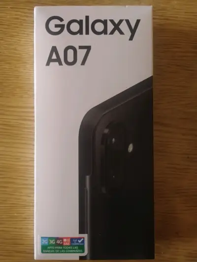 Samsung Galaxy A07 smartphone negro - miniatura 2