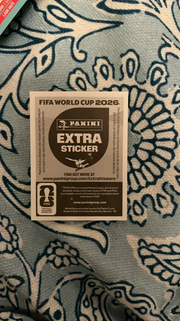 Lámina Panini FIFA Extra Cody Gakpo MUNDIAL 2026 - 2