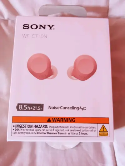Audífonos Inalámbricos Sony WF-C710N Rosados - miniatura 1