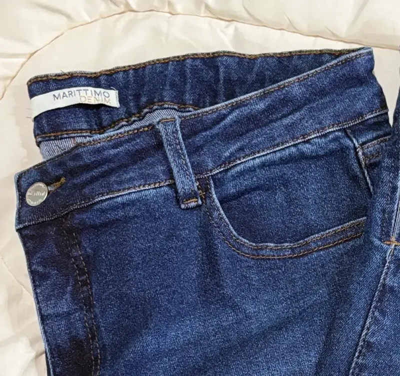 Jeans Marittimo Mujer Denim Tiro Alto - Talla 46 - 3