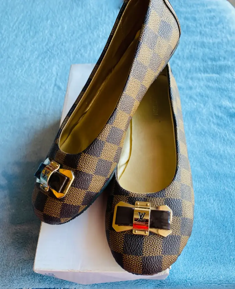 Bailarinas exclusivas con diseño a cuadros - 3