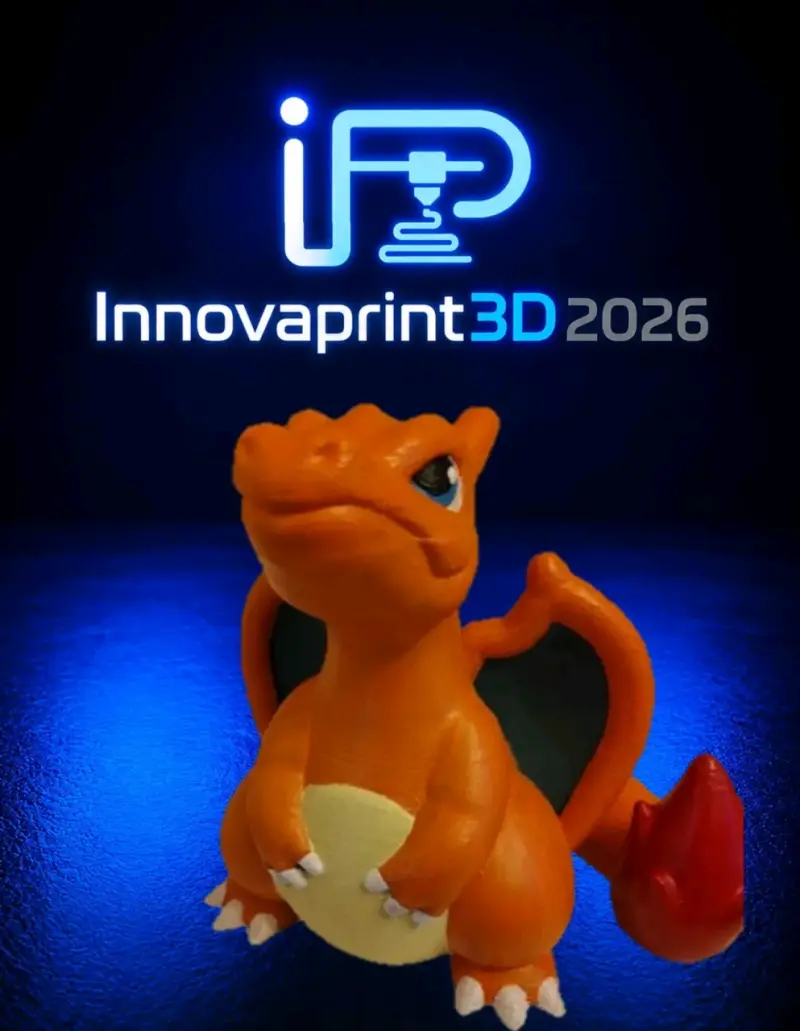 Alcancia 3D de personaje Charizard y Charmander - 4