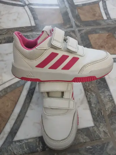 Zapatillas deportivas blancas para niños Adidas - miniatura 2
