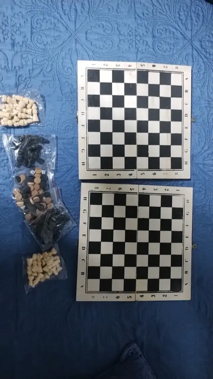 2 Juegos de ajedrez madera - 5