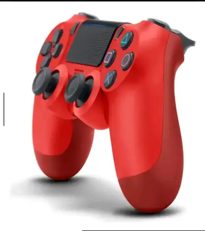 Control inalámbrico rojo para PlayStation 4 - miniatura 1